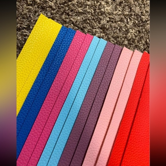 Faux Leather Sheet Bundle - Picture 1 of 10